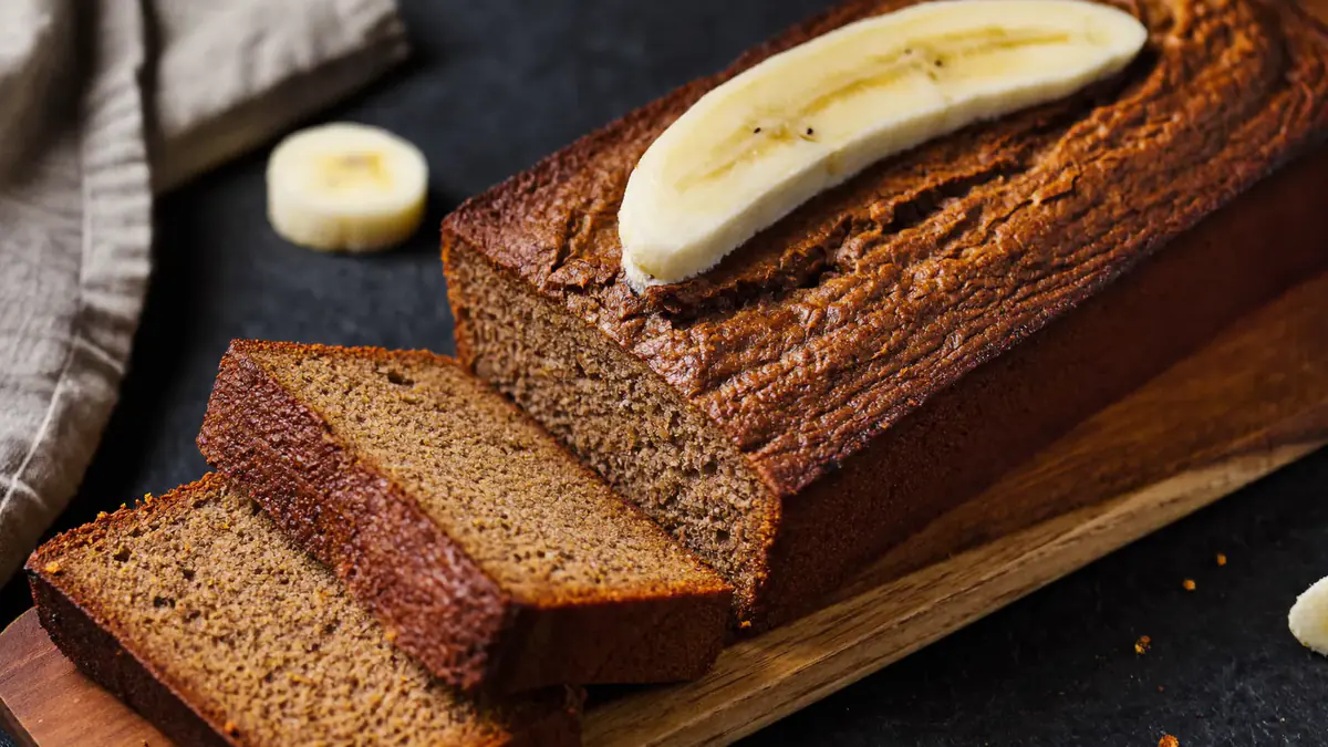 Bananenbrood: zo ziet het gerecht eruit