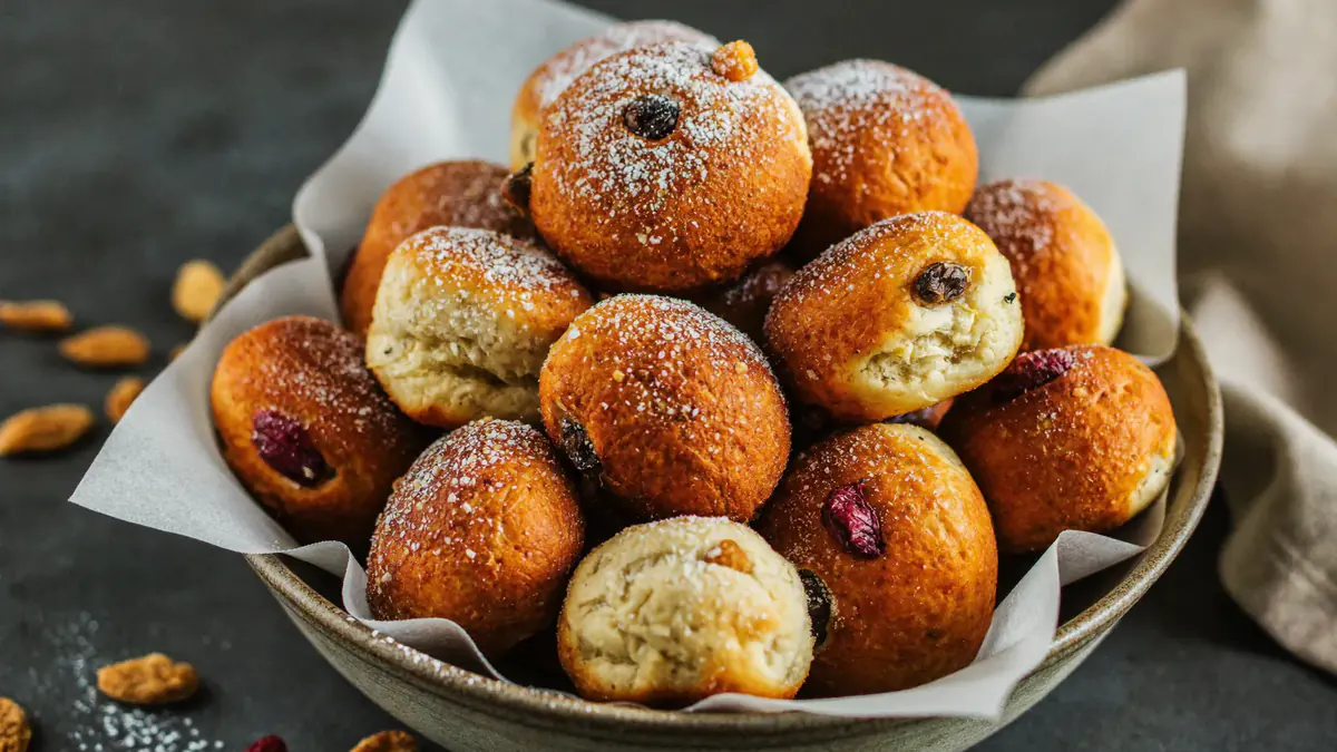 Oliebollen: zo ziet het gerecht eruit